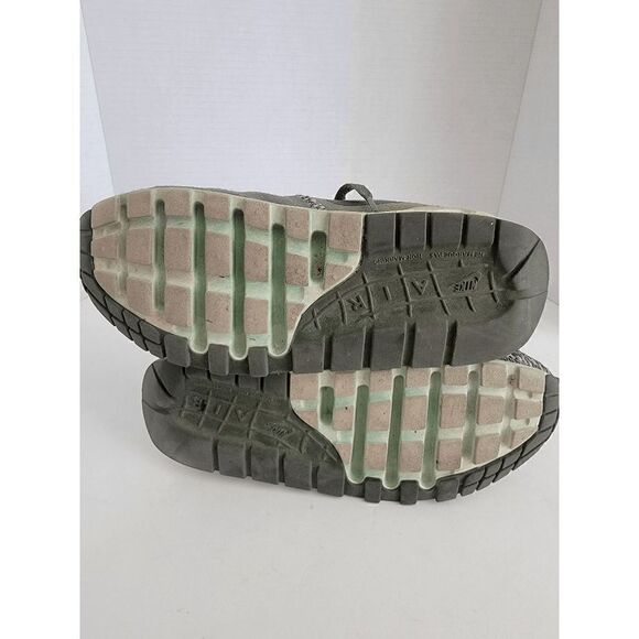 Nike Air Max Zero SE GS Youth Army Green Anthracite Mesh Trainers Shoes Size 5y - Picture 4 of 6
